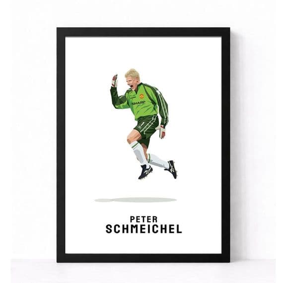 Manchester United Print | Peter Schmeichel Celebration