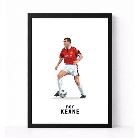 Manchester United Print | Roy Keane.
