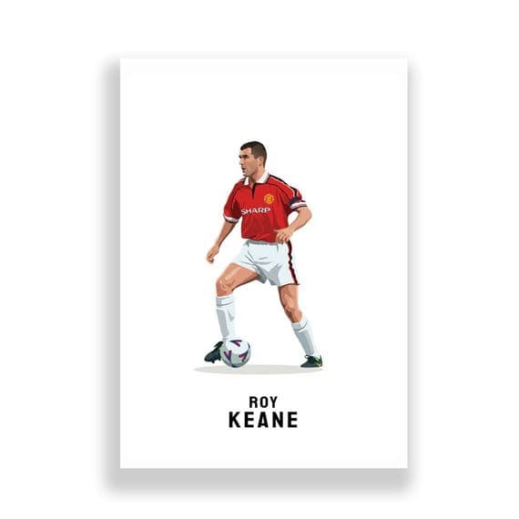 Manchester United Print | Roy Keane.