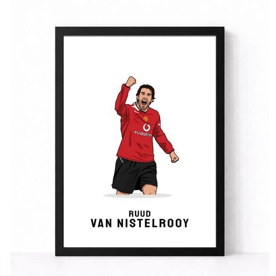 Manchester United Print | Ruud Van Nistelrooy