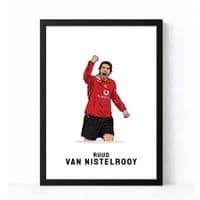 Manchester United Print | Ruud Van Nistelrooy
