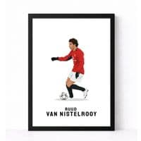 Manchester United Print | Ruud Van Nistelrooy.