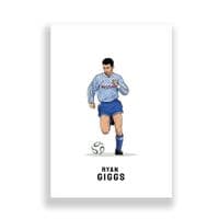 Manchester United Print | Ryan Giggs.
