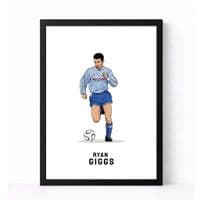 Manchester United Print | Ryan Giggs.