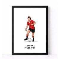 Manchester United Print | Sammy McIlroy