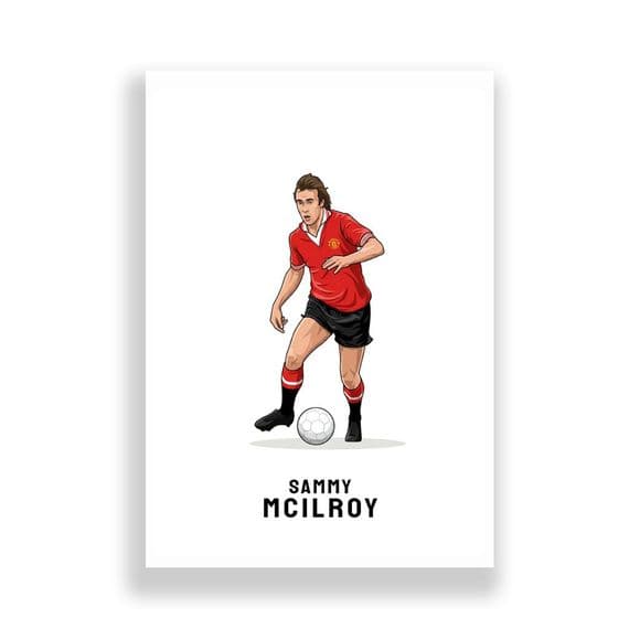 Manchester United Print | Sammy McIlroy