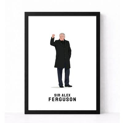 Manchester United Print | Sir Alex Ferguson!
