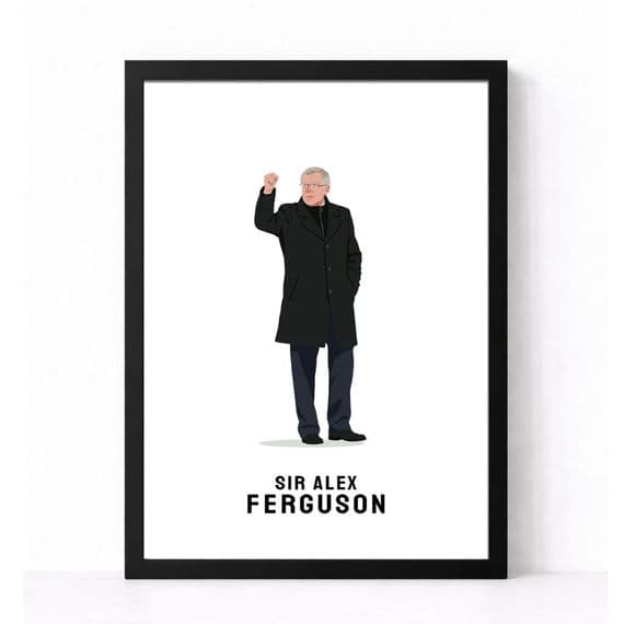 Manchester United Print | Sir Alex Ferguson!