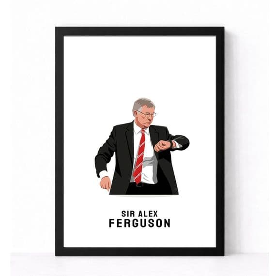 Manchester United Print | Sir Alex Ferguson
