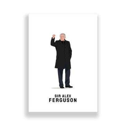 Manchester United Print | Sir Alex Ferguson Fist