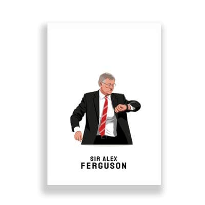 Manchester United Print | Sir Alex Ferguson