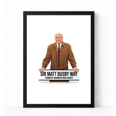 Manchester United Print | Sir Matt Busby