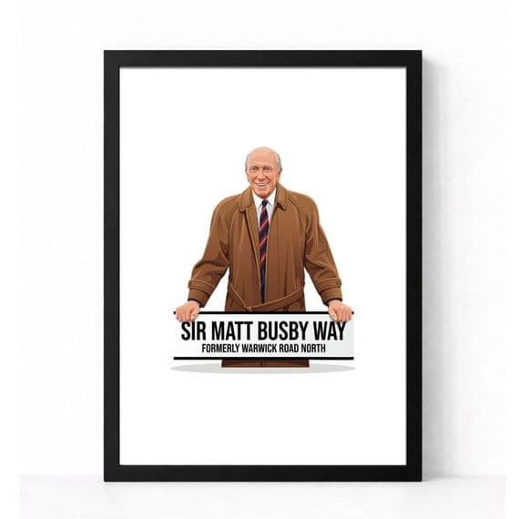 Manchester United Print | Sir Matt Busby