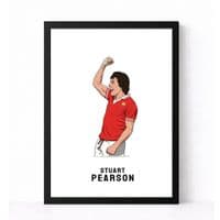 Manchester United Print | Stuart Pearson