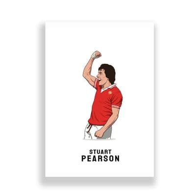 Manchester United Print | Stuart Pearson