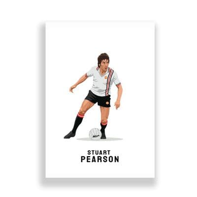 Manchester United Print | Stuart Pearson.