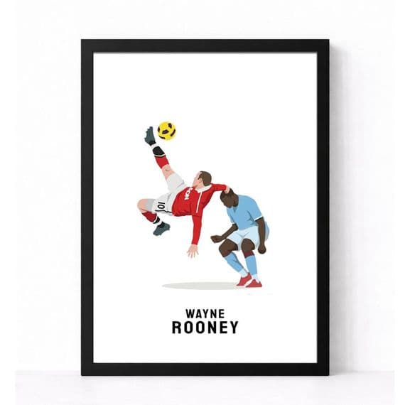 Manchester United Print | Wayne Rooney