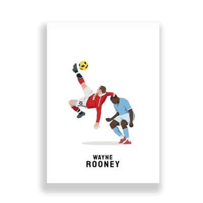 Manchester United Print | Wayne Rooney