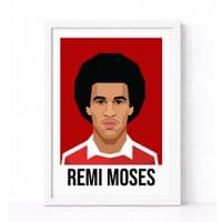 MANCHESTER UNITED | REMI MOSES  | MODERN ART PRINT