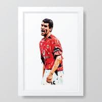 Manchester United | Roy Keane Art Print (1)