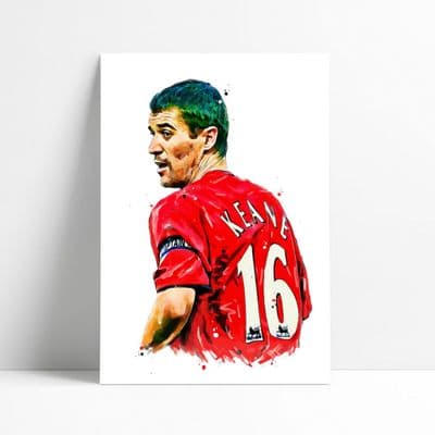 Manchester United | Roy Keane Art Print (2)