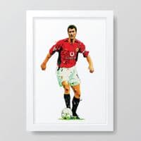 Manchester United | Roy Keane Art Print (3)