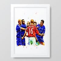 Manchester United | Roy Keane Art Print (4)