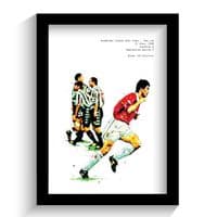Manchester United | Roy Keane Art Print (5)