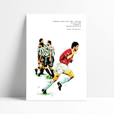 Manchester United | Roy Keane Art Print (5)