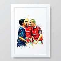 Manchester United | Roy Keane Art Print (7)