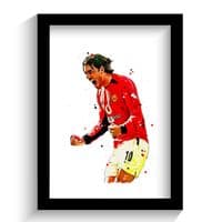 Manchester United | Ruud Van Nistelrooy Art Print (1)