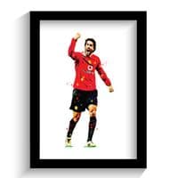 Manchester United | Ruud Van Nistelrooy Art Print (1) (2)