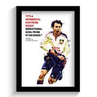 Manchester United | Ryan Giggs Art Print