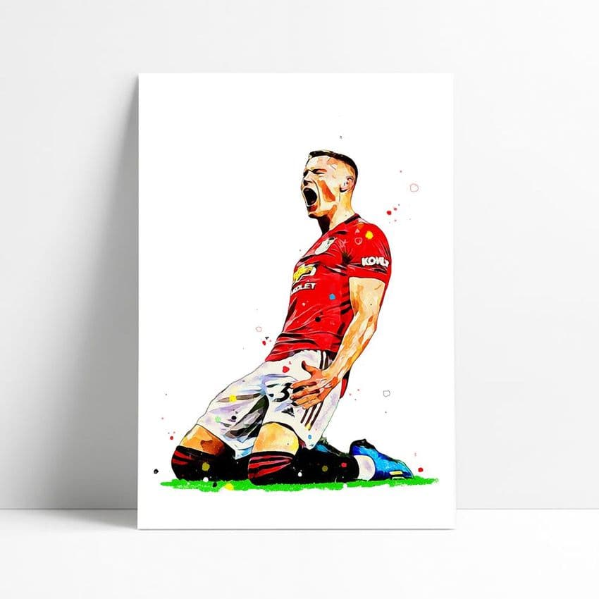 Manchester United | Scott McTominay Art Print