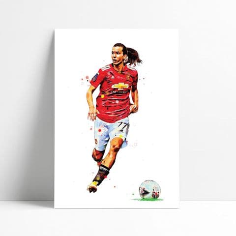 Manchester United | Tobin Heath Art Print