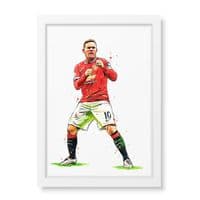 Manchester United | Wayne Rooney Art Print (1)