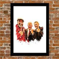 MANCHESTER UTD - FERGIE, OLE, ERIC
