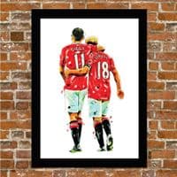 MANCHESTER UTD - GIGGS & SCHOLES