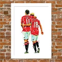 MANCHESTER UTD - GIGGS & SCHOLES