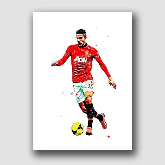 MANCHESTER UTD - ROBIN VAN PERSIE