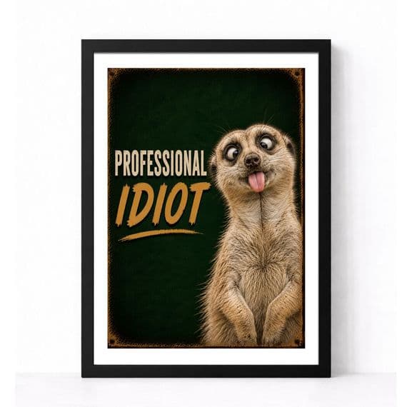 Meerkat Humour | Professional Idiot!