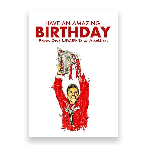 Middlesbrough Birthday Card | Juninho