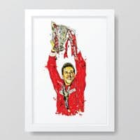 Middlesbrough | Juninho Art Print