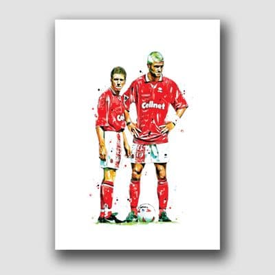 MIDDLESBROUGH - JUNINHO & RAVANELLI.