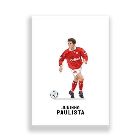 Middlesbrough Print | Juninho