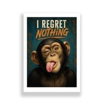 Monkey Humour | I Regret Nothing!