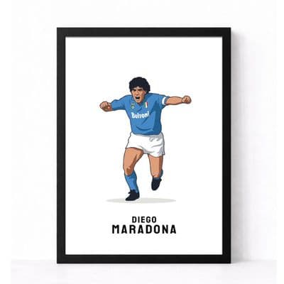 Napoli Print | Diego Maradona Celebration