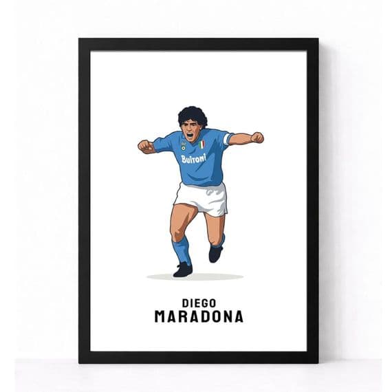 Napoli Print | Diego Maradona Celebration