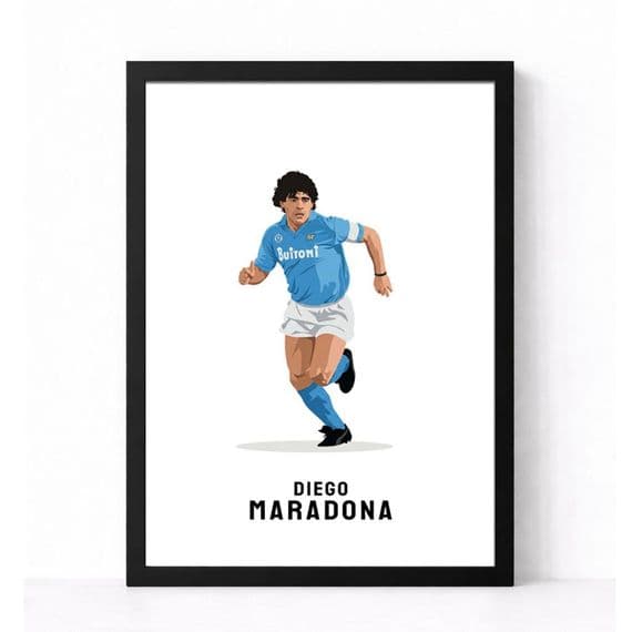 Napoli Print | Diego Maradona.