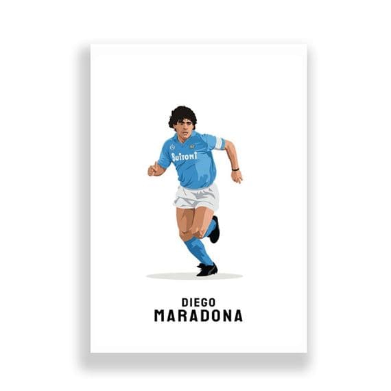Napoli Print | Diego Maradona.